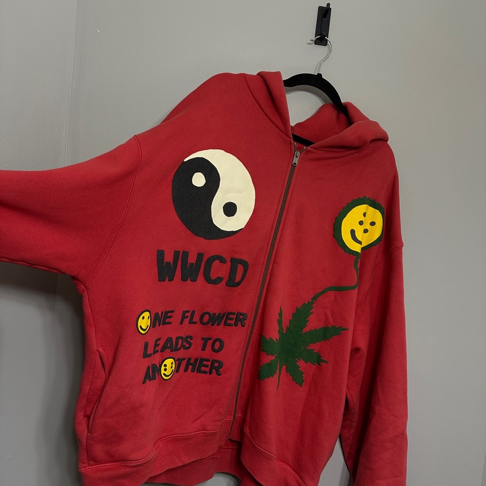CACTUS PLANT FLEA MARKET EARTH FIRST ZIP HOODIE